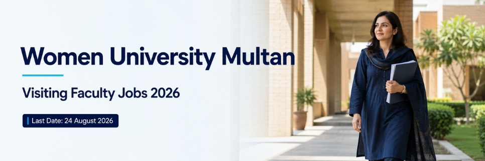 Women University Multan Visiting Faculty Jobs 2026